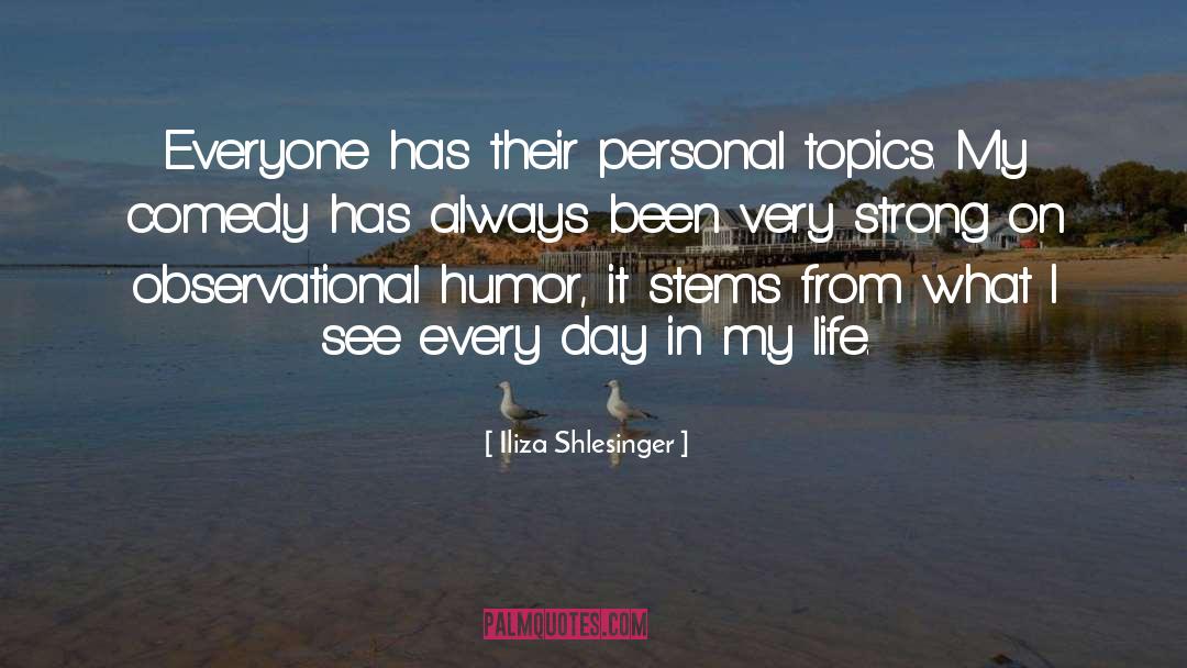 Observational Humor quotes by Iliza Shlesinger