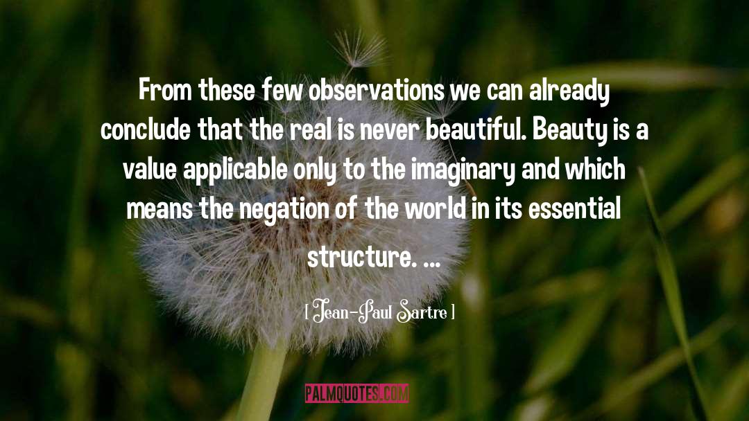 Observations quotes by Jean-Paul Sartre