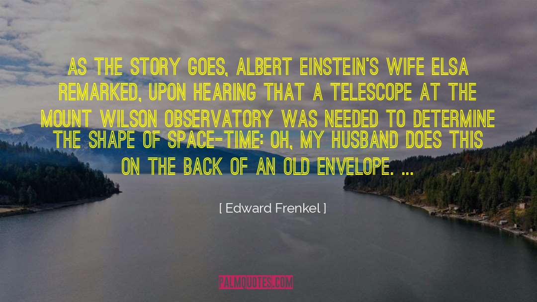 Observatory quotes by Edward Frenkel