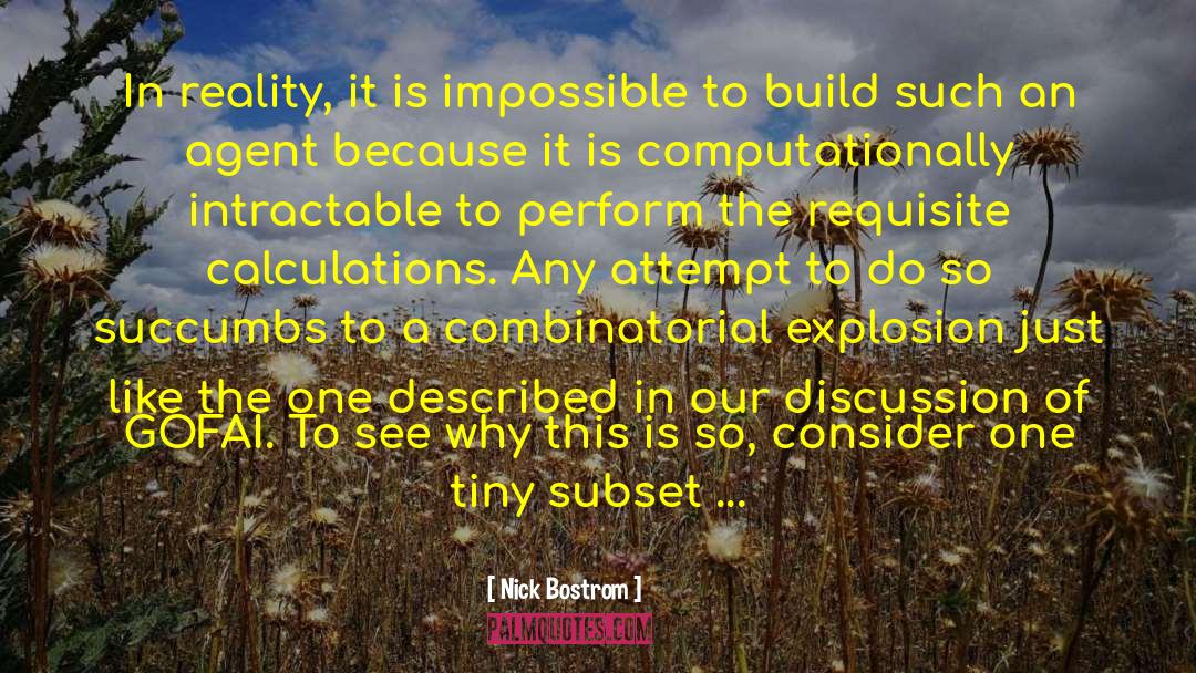 Observed Reality quotes by Nick Bostrom