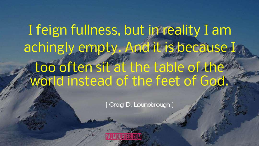 Observer Instead Of Participant quotes by Craig D. Lounsbrough