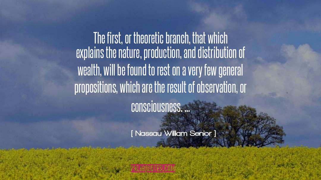 Observer Of Nature quotes by Nassau William Senior