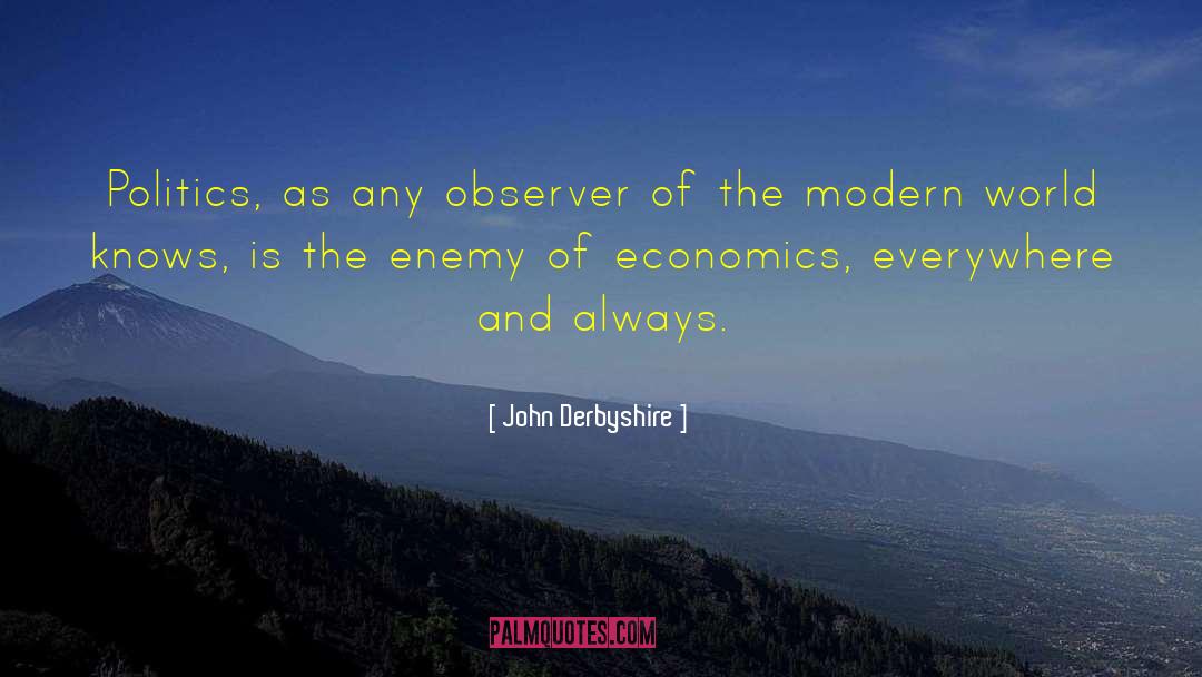 Observer quotes by John Derbyshire