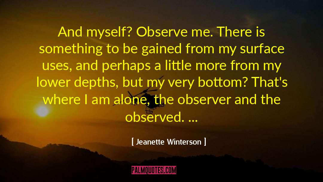 Observer quotes by Jeanette Winterson