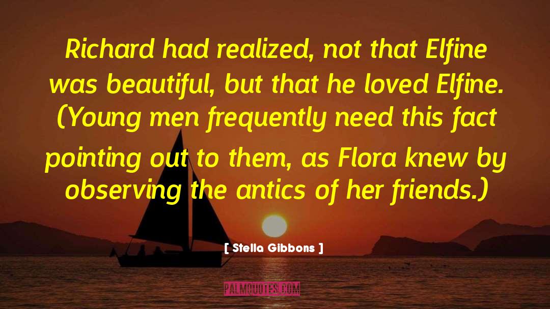 Observing quotes by Stella Gibbons