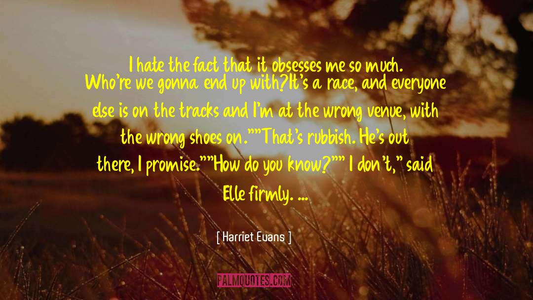 Obsesses quotes by Harriet Evans