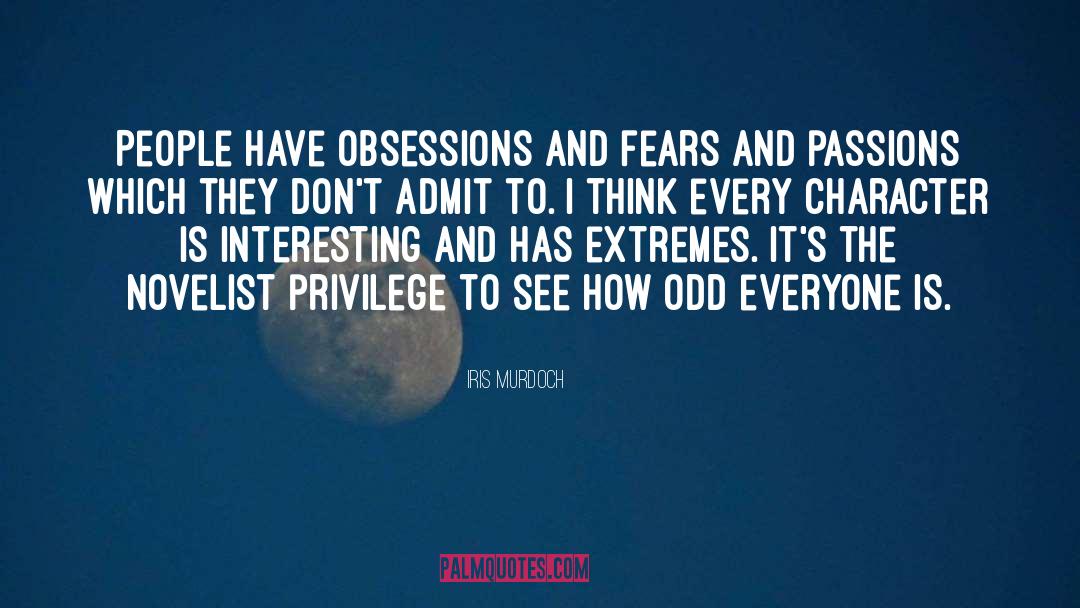 Obsessions quotes by Iris Murdoch