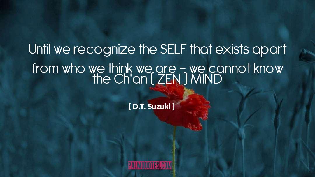 Obsessive Thinking quotes by D.T. Suzuki