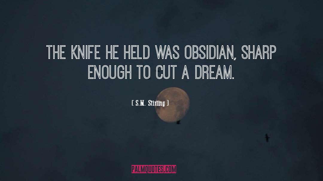Obsidian quotes by S.M. Stirling
