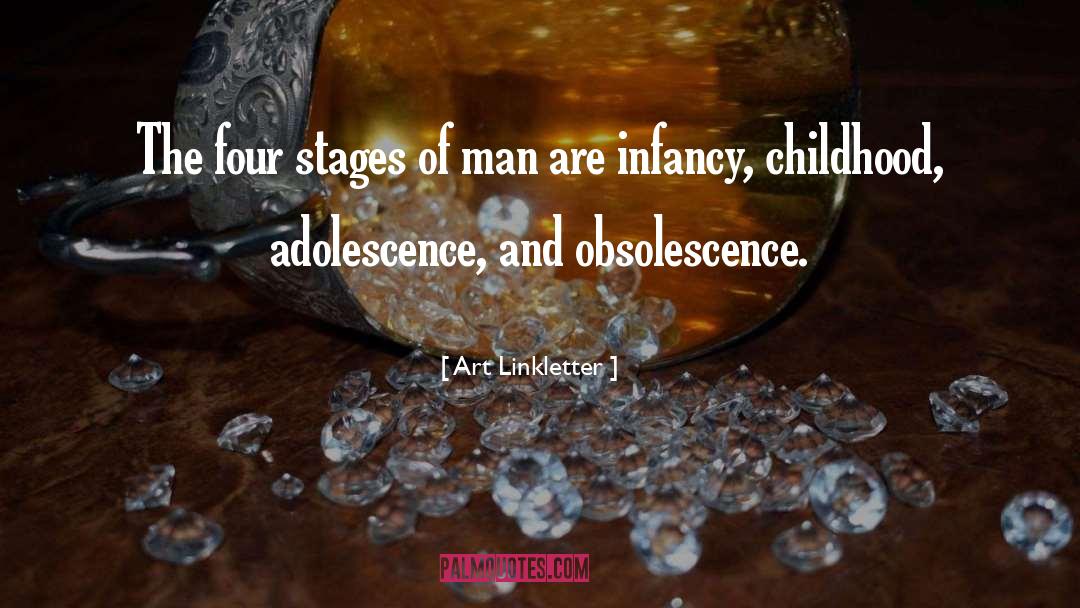 Obsolescence quotes by Art Linkletter