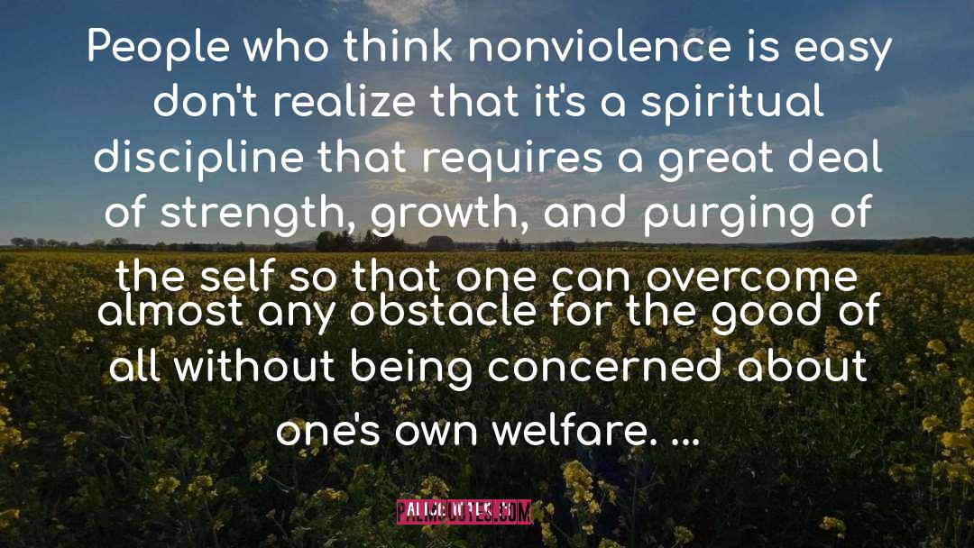 Obstacle quotes by Alice Walker
