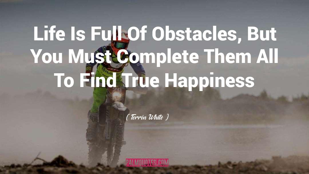 Obstacles quotes by Terrin White