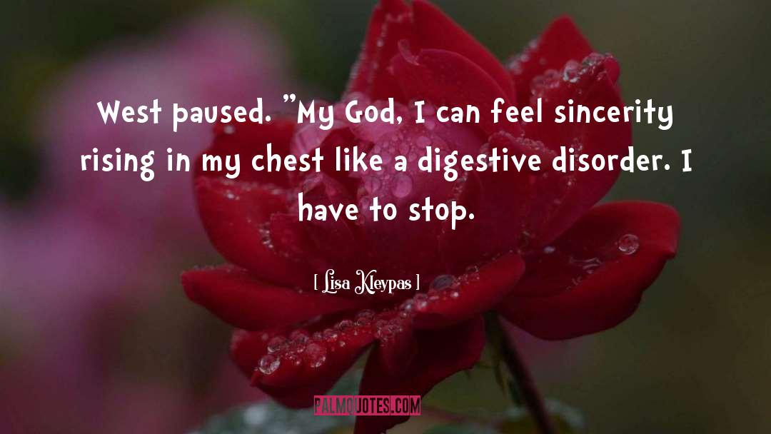 Obstinance Disorder quotes by Lisa Kleypas