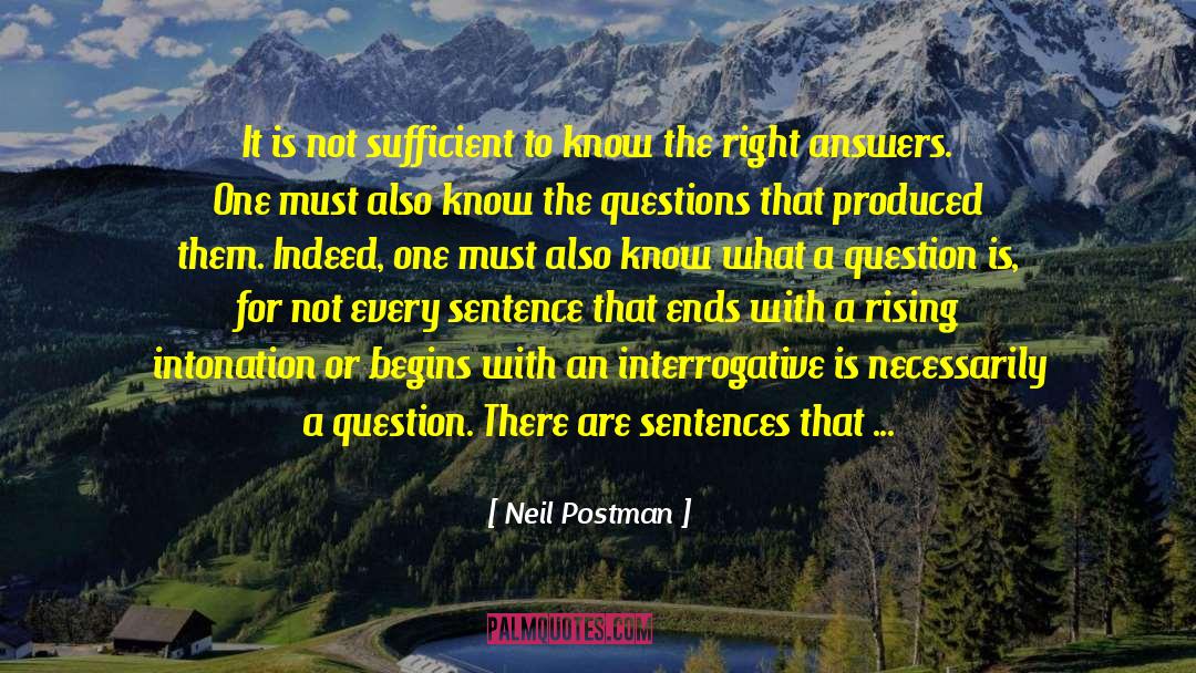 Obstructions quotes by Neil Postman