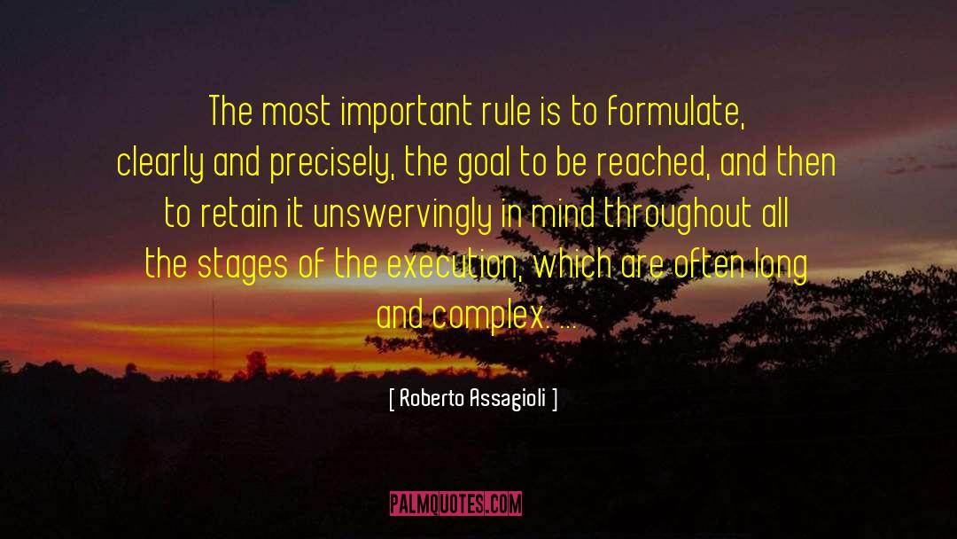 Obtainable Goal quotes by Roberto Assagioli