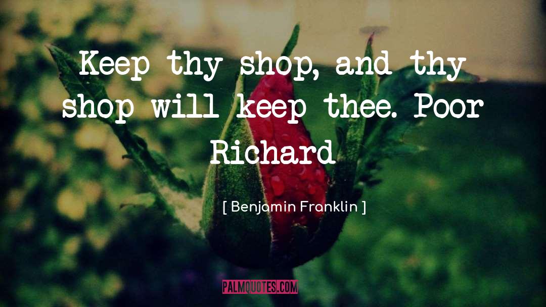 Obus Shop quotes by Benjamin Franklin