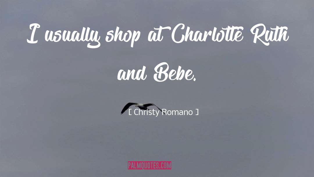 Obus Shop quotes by Christy Romano