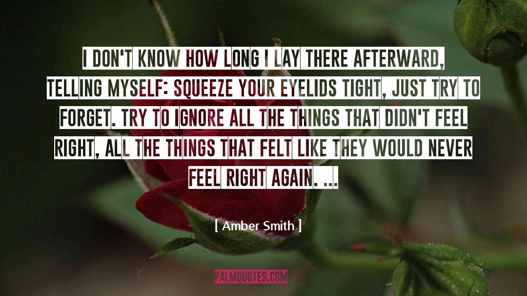 Obvious Things quotes by Amber Smith