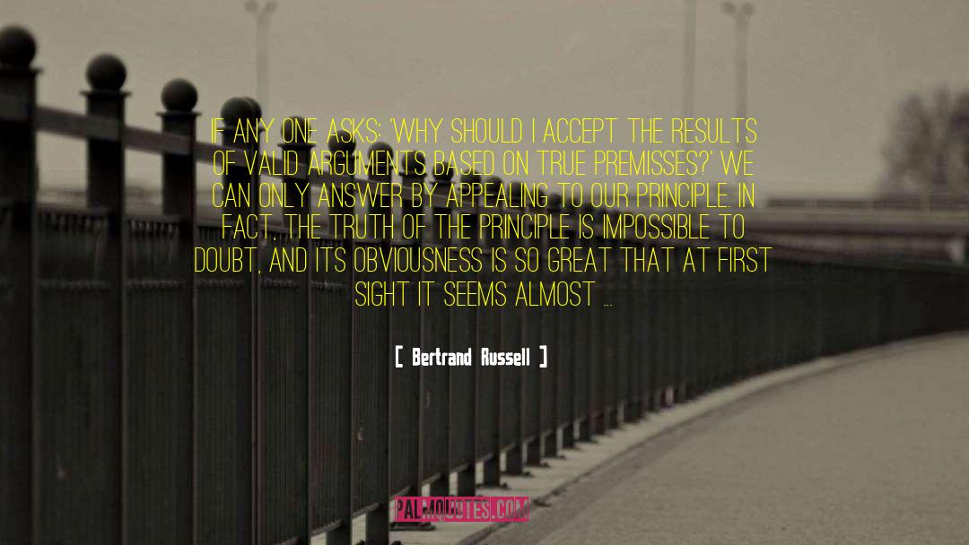 Obviousness quotes by Bertrand Russell