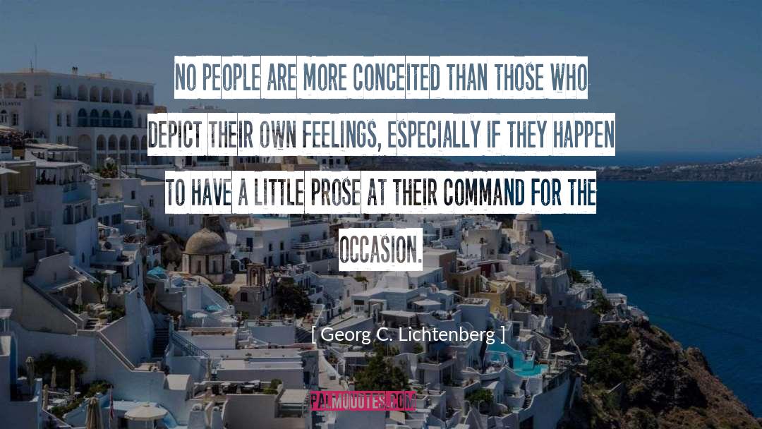 Occasion Do quotes by Georg C. Lichtenberg