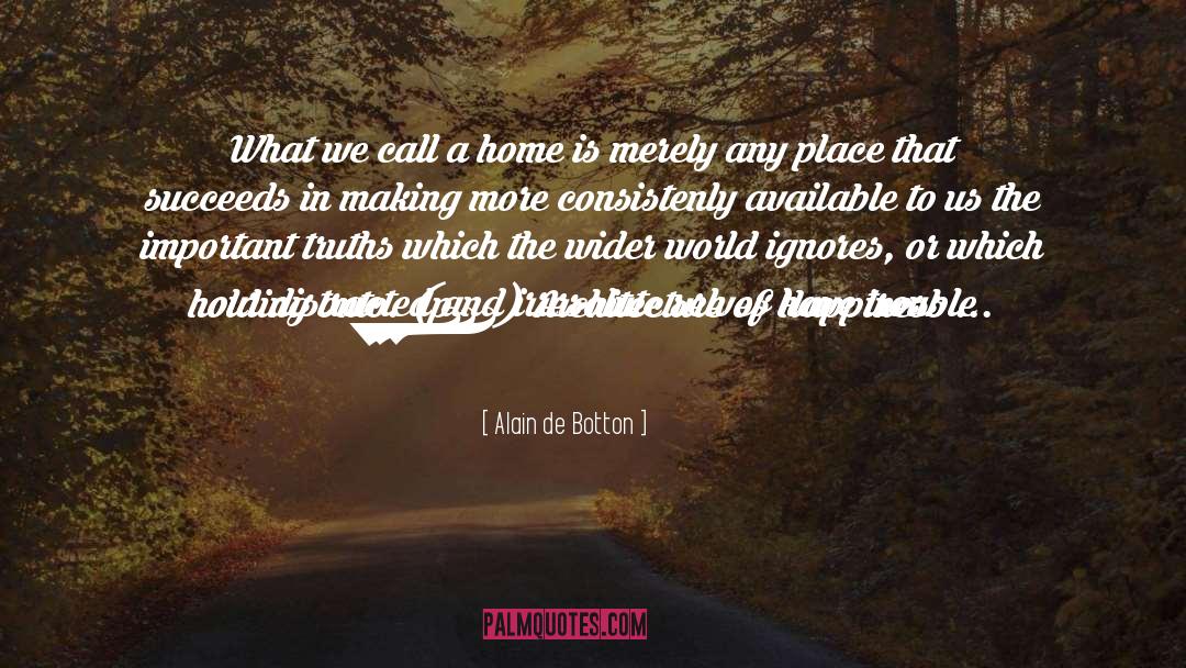 Occult Architecture quotes by Alain De Botton