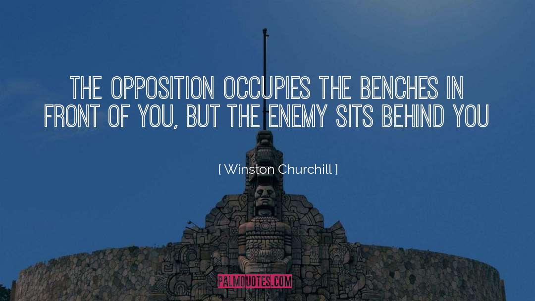 Occupies quotes by Winston Churchill
