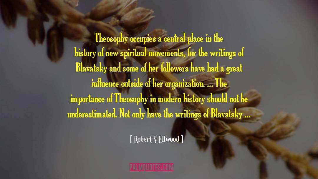 Occupies quotes by Robert S Ellwood