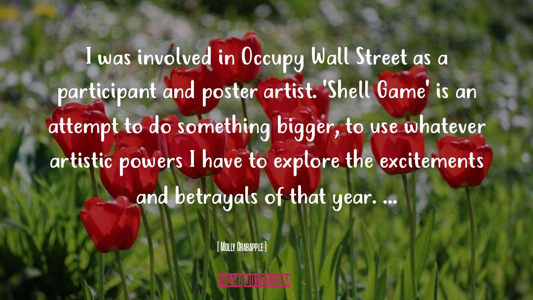 Occupy Wall Street quotes by Molly Crabapple