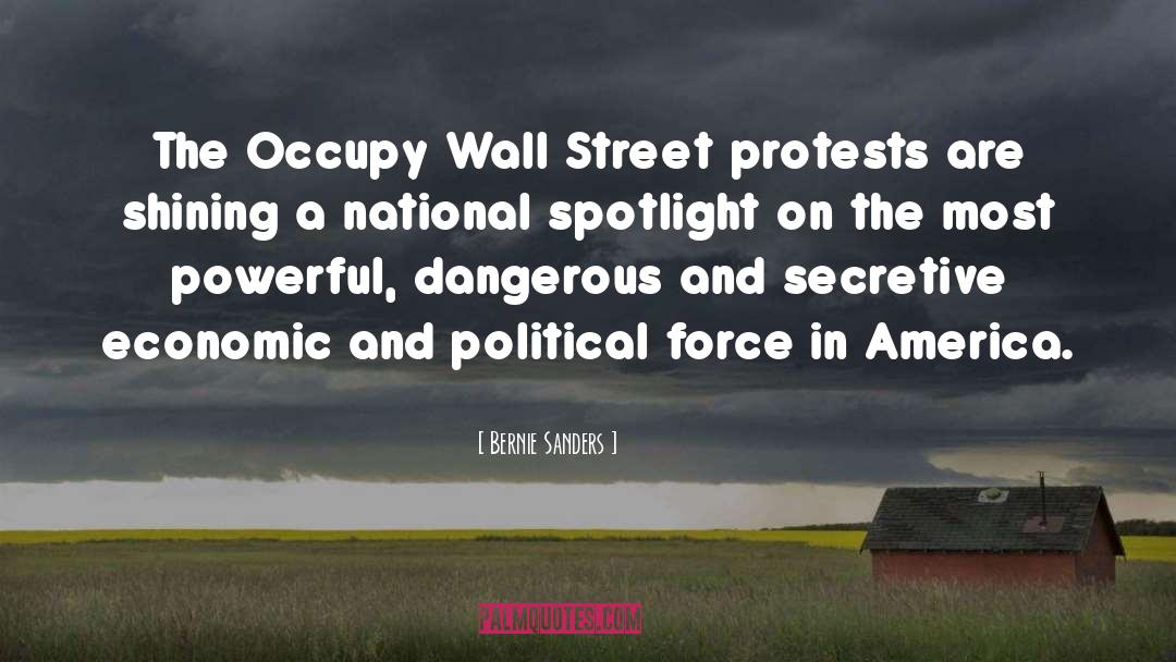 Occupy Wall Street quotes by Bernie Sanders