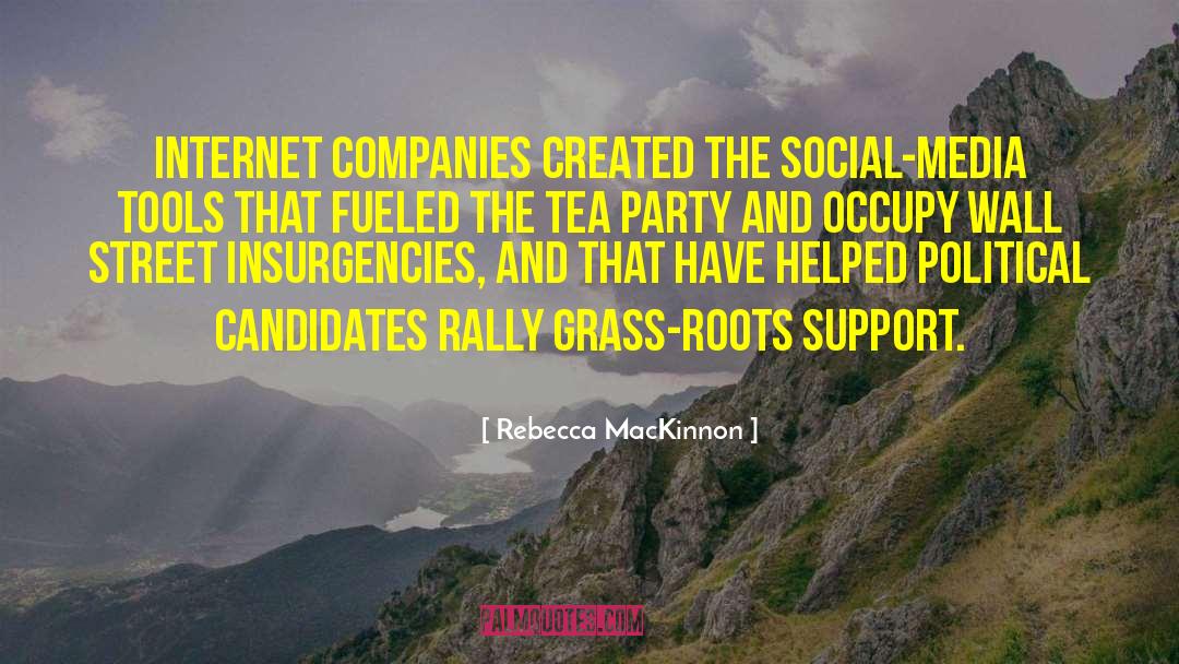 Occupy Wall Street quotes by Rebecca MacKinnon