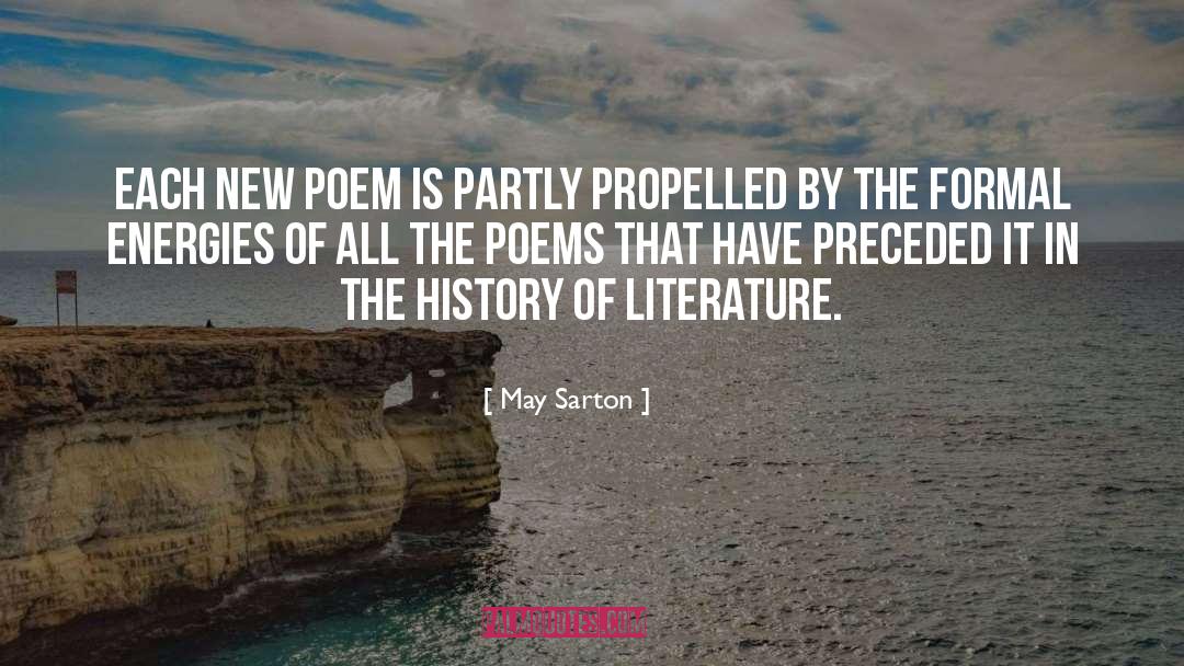 Ocean Poems quotes by May Sarton
