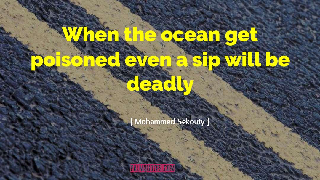 Ocean Poems quotes by Mohammed Sekouty