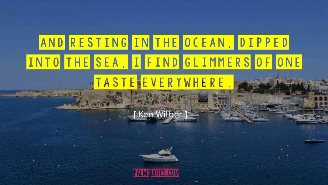 Ocean Sea quotes by Ken Wilber