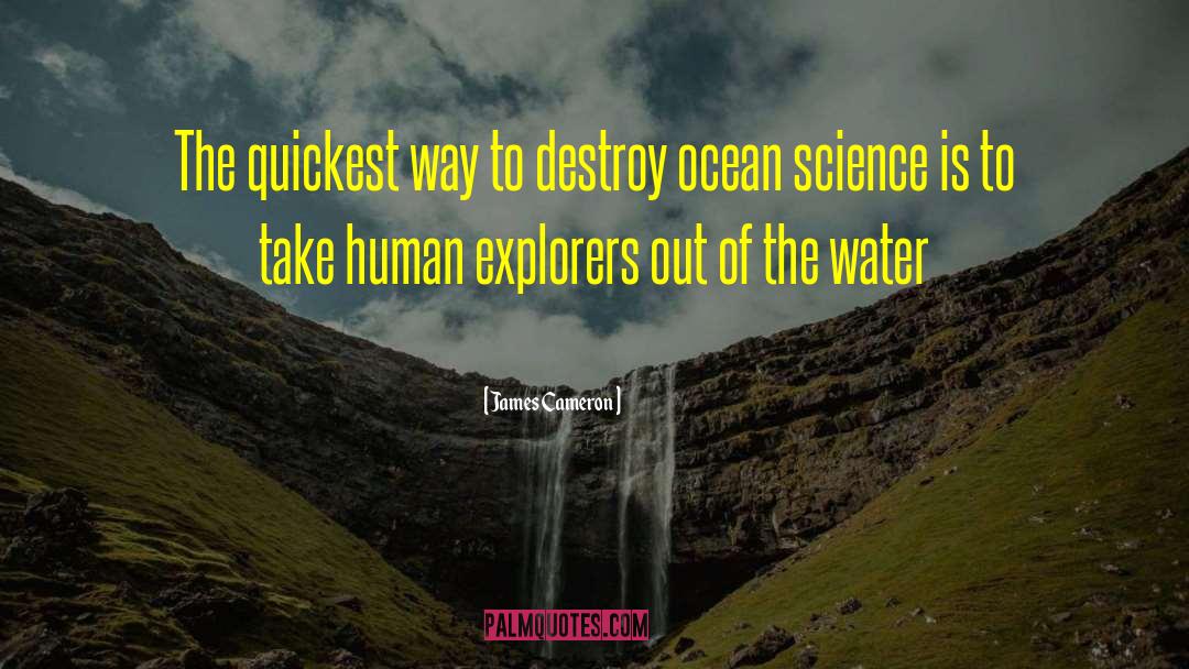 Ocean Water quotes by James Cameron