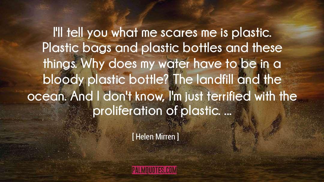 Ocean Water quotes by Helen Mirren