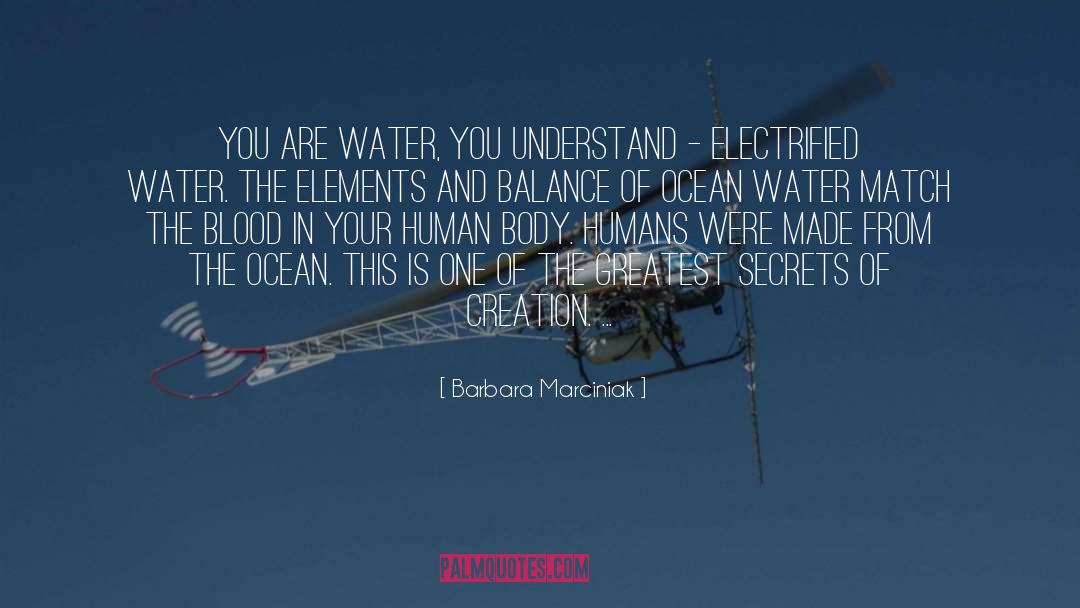 Ocean Water quotes by Barbara Marciniak