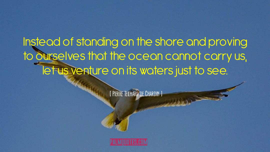 Ocean Water quotes by Pierre Teilhard De Chardin