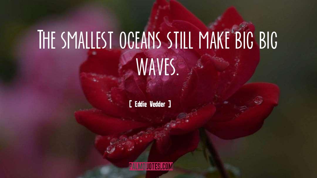 Ocean Wave quotes by Eddie Vedder