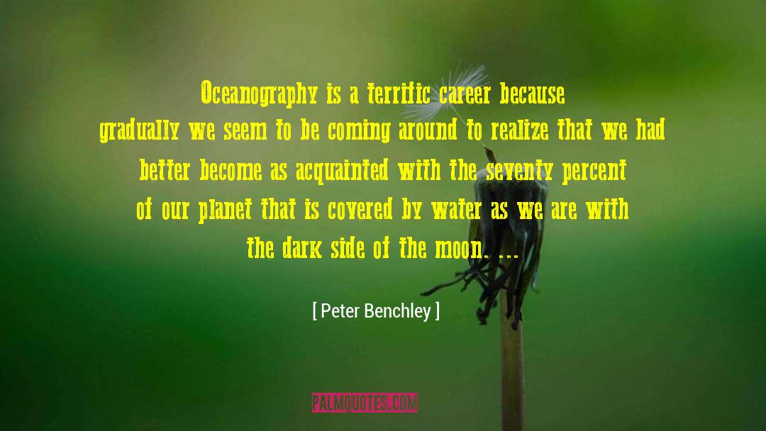 Oceanography quotes by Peter Benchley