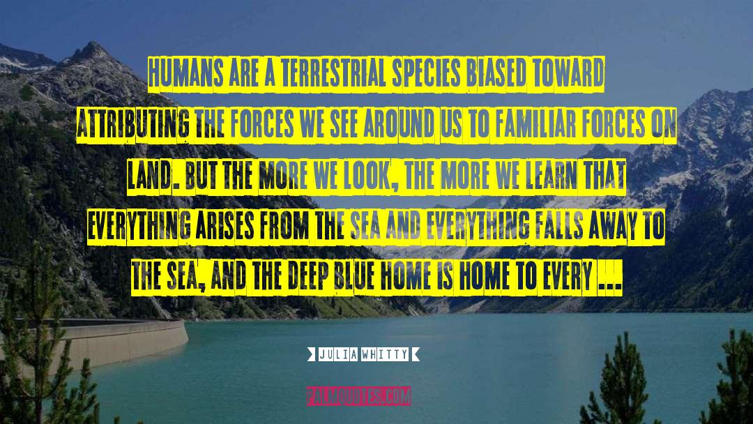 Oceanography quotes by Julia Whitty