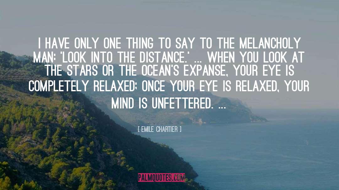 Oceans quotes by Emile Chartier