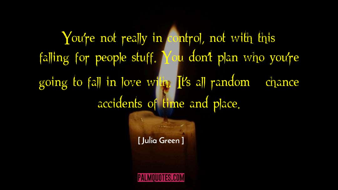 October And Fall quotes by Julia Green