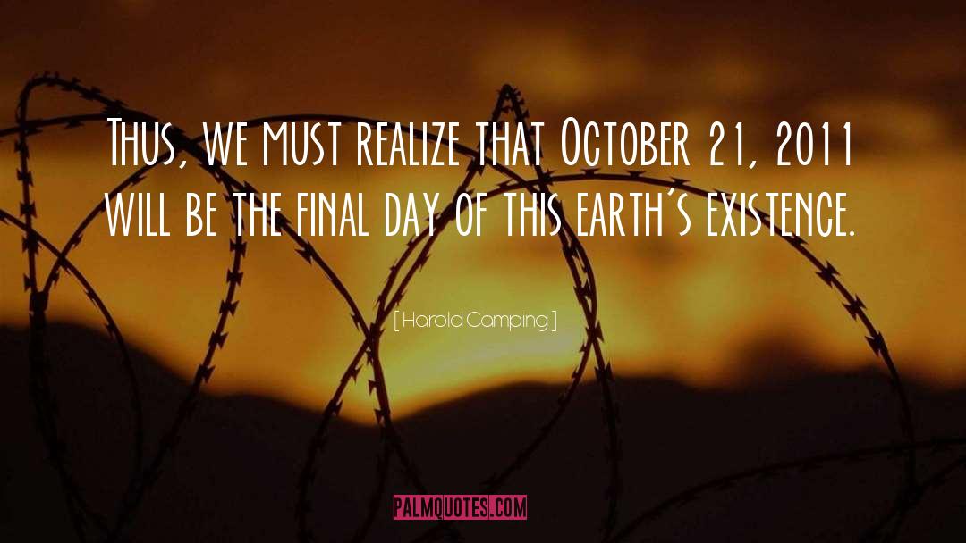 October Daye quotes by Harold Camping