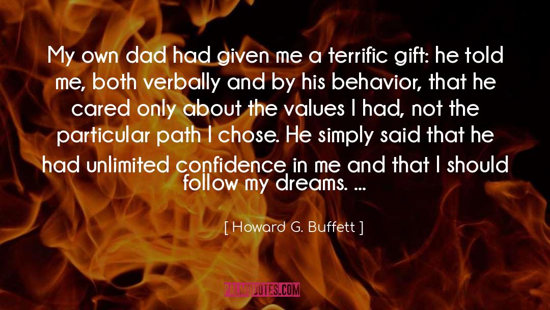 October Dreams quotes by Howard G. Buffett