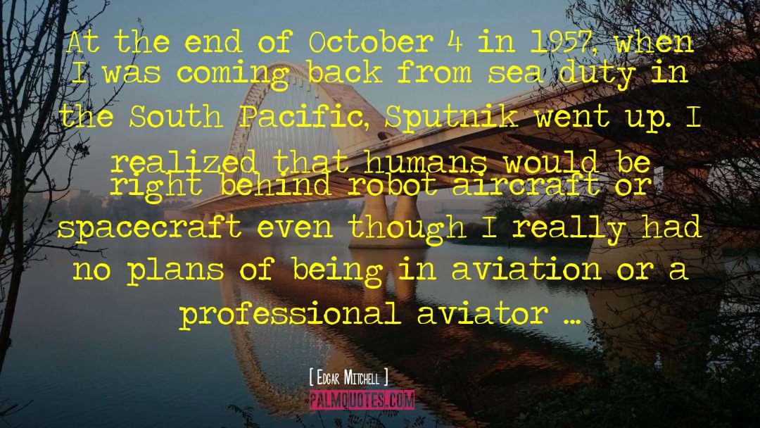 October quotes by Edgar Mitchell