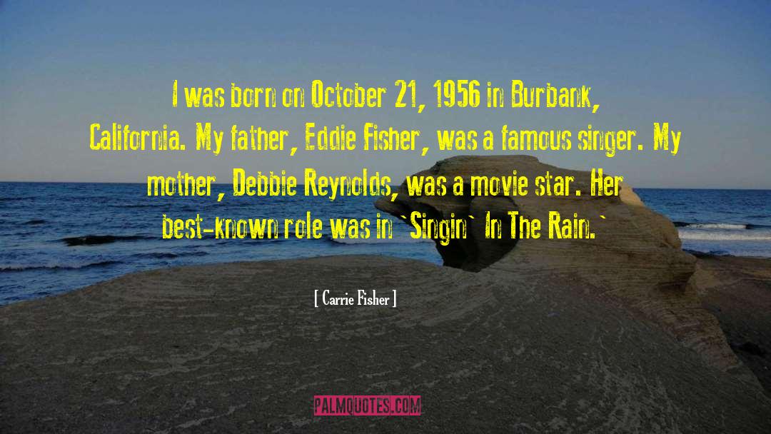 October quotes by Carrie Fisher