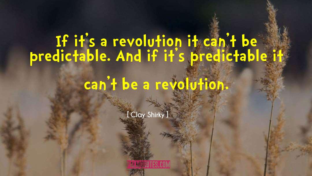 October Revolution quotes by Clay Shirky