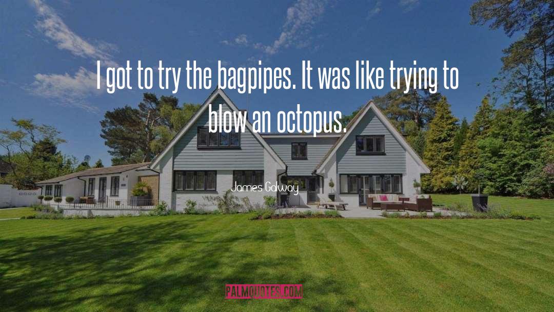 Octopus quotes by James Galway