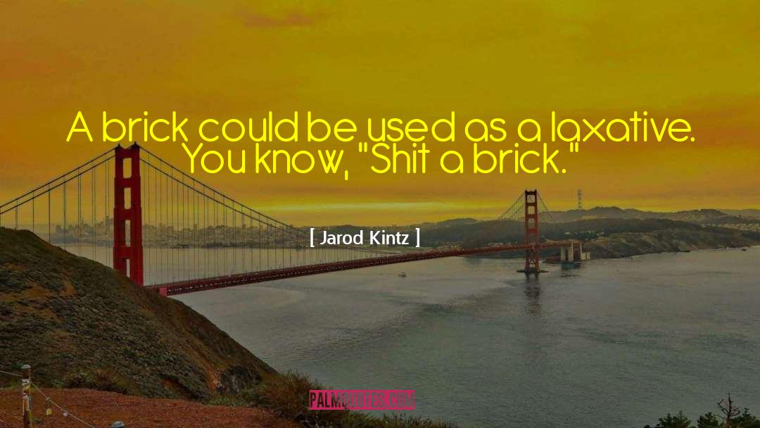 Ocua Brick quotes by Jarod Kintz