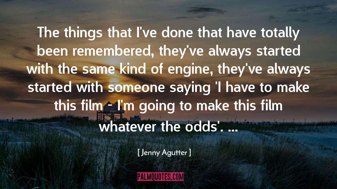 Odds quotes by Jenny Agutter